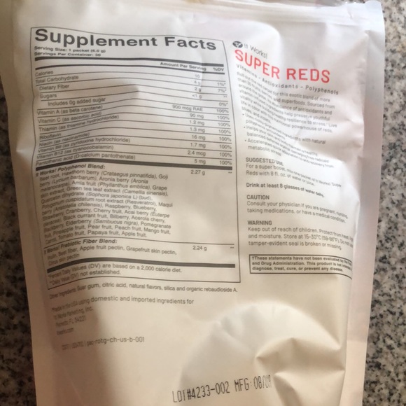 IT WORKS -REDS---excess product cleanout - Picture 2 of 2